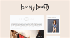 Desktop Screenshot of brendybeauty.com